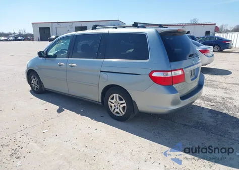 2006 Honda Odyssey Ex-L из США, поврежденный, VIN 5FNRL38656B032476